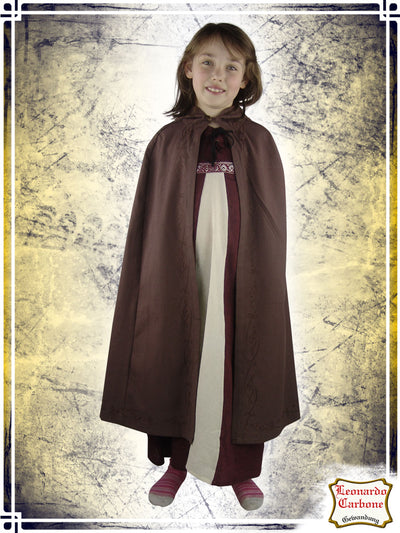Cape en coton brodée pour enfant