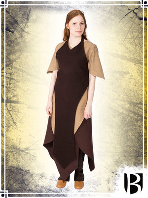 Apron Asua Surcots & Vests Burgschneider Small|Large Brown 