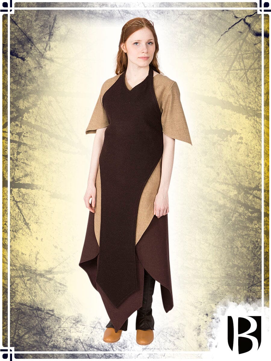 Apron Asua Surcots & Vests Burgschneider Small|Large Brown 