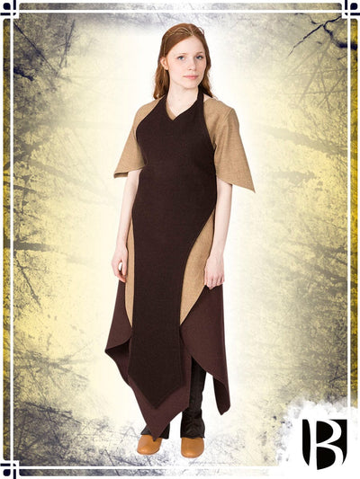 Apron Asua Surcots & Vests Burgschneider Small|Large Brown 