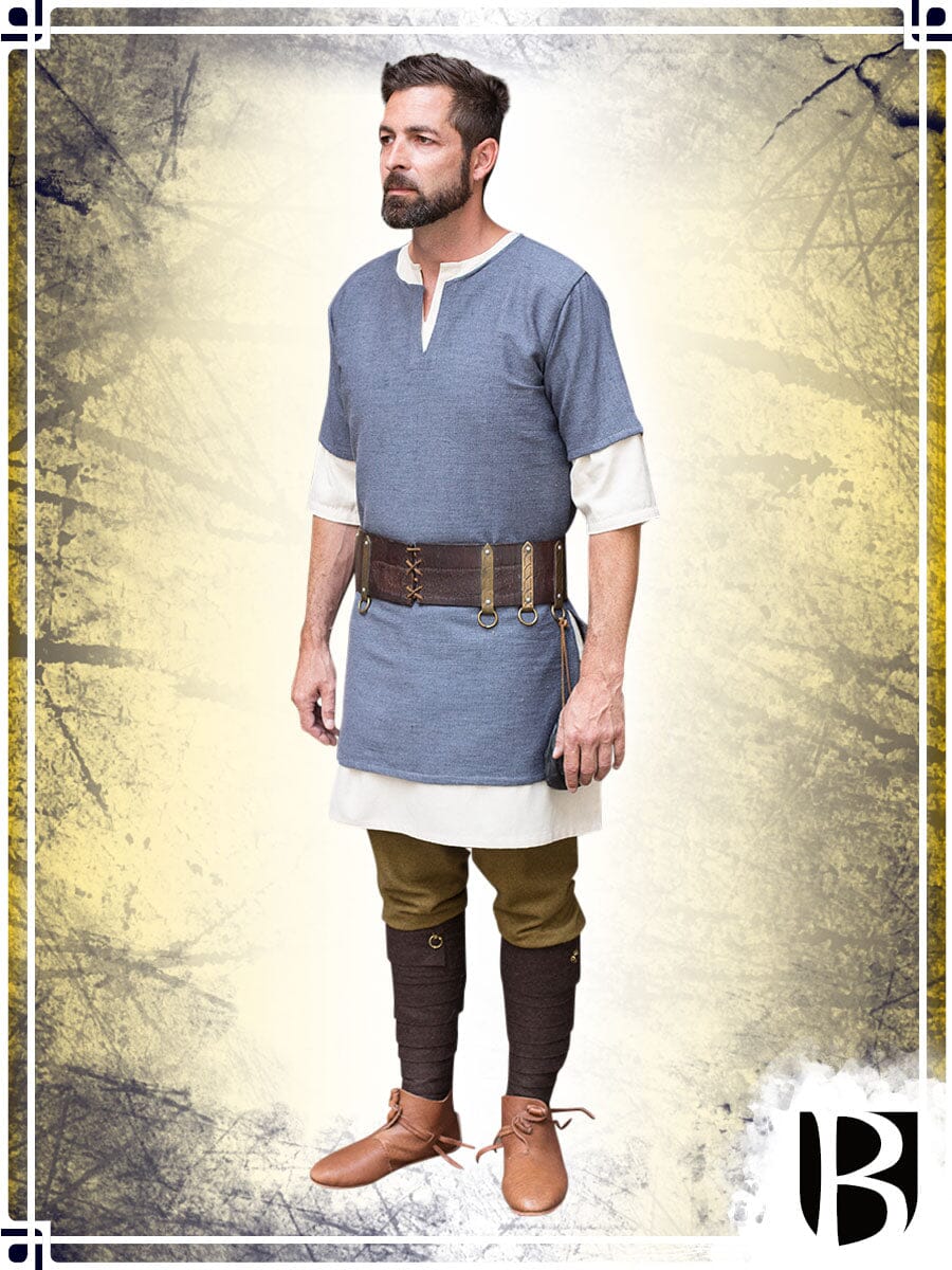 Short Sleeves Tunic Aegir Tunics Burgschneider Grey Small 