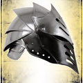 Black Ice Helmet Plate Helmets Epic Armoury 