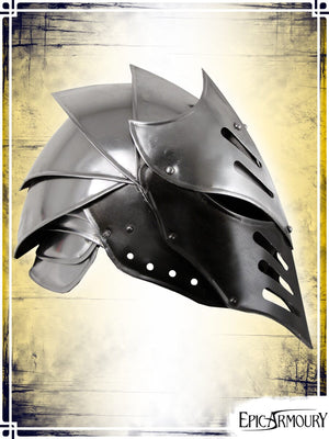 Black Ice Helmet Plate Helmets Epic Armoury 