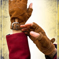 Celtic Gloves Suede Gloves Epic Armoury 