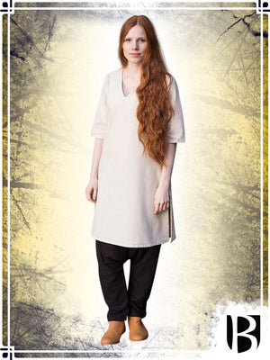 Undertunic Lagertha Blouses & Tunics Burgschneider Natural Small 