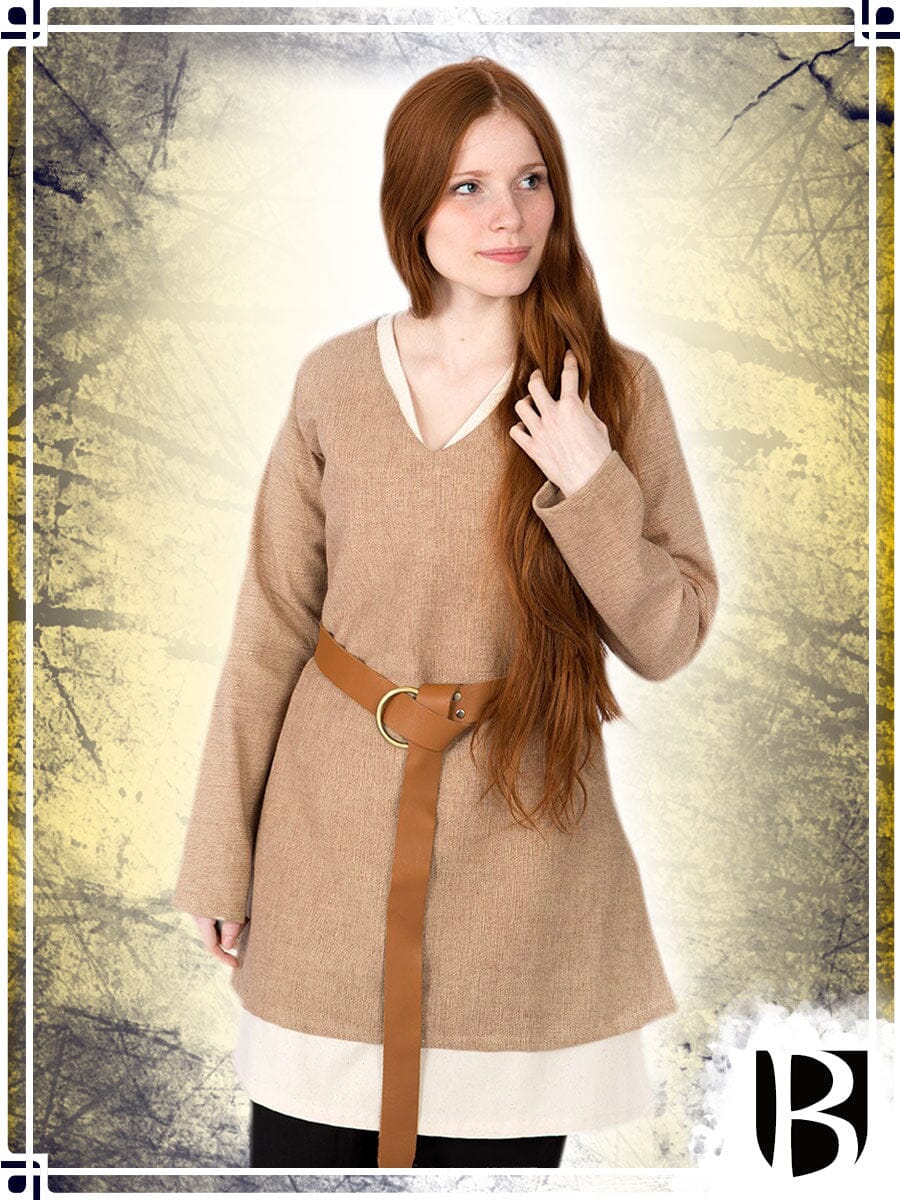 Short Tunic Frekja Blouses & Tunics Burgschneider Sand Small 
