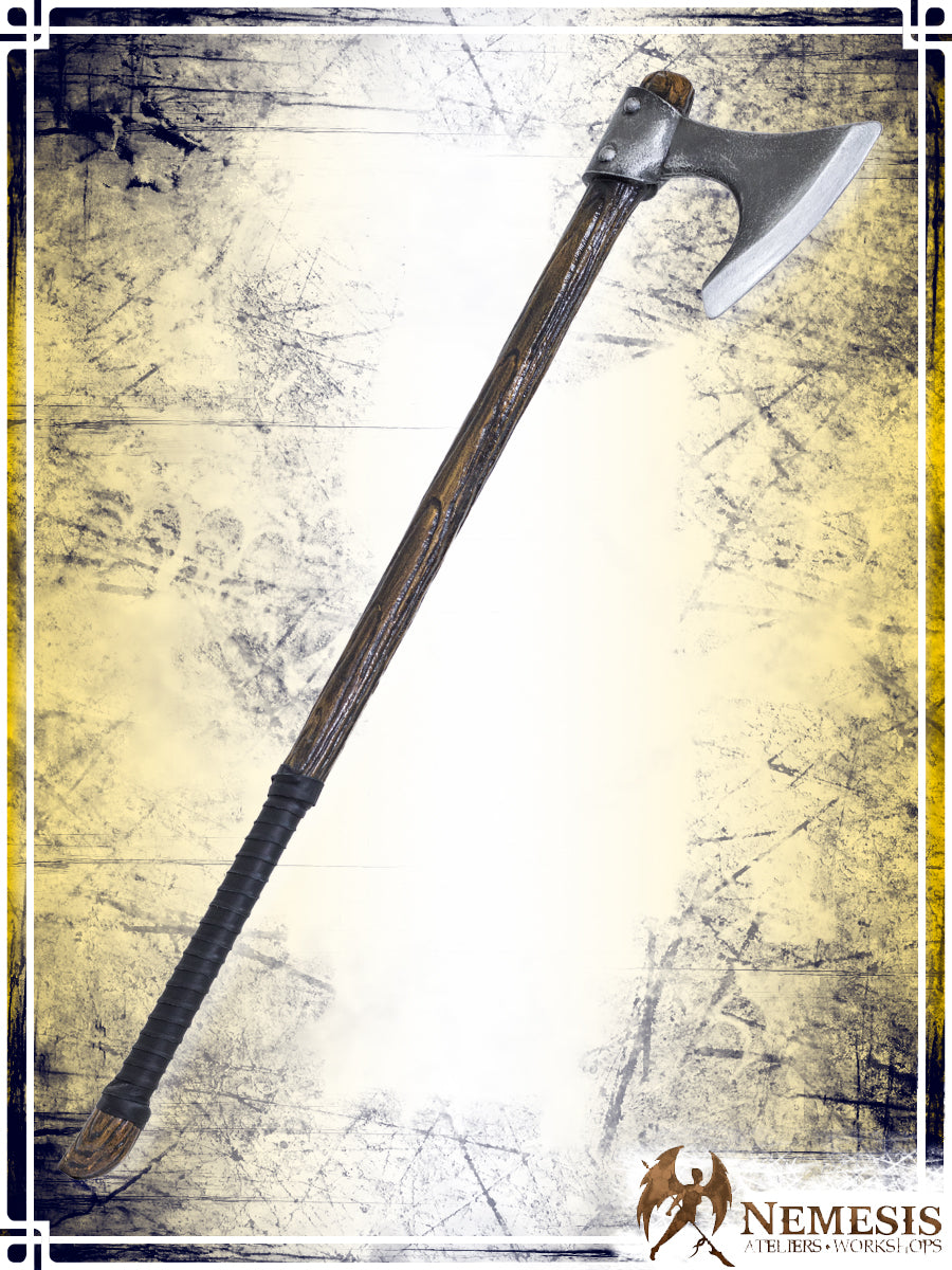 Viking Axe Axes Ateliers Nemesis - Artisan Classic Steel Bastard Classic Finish