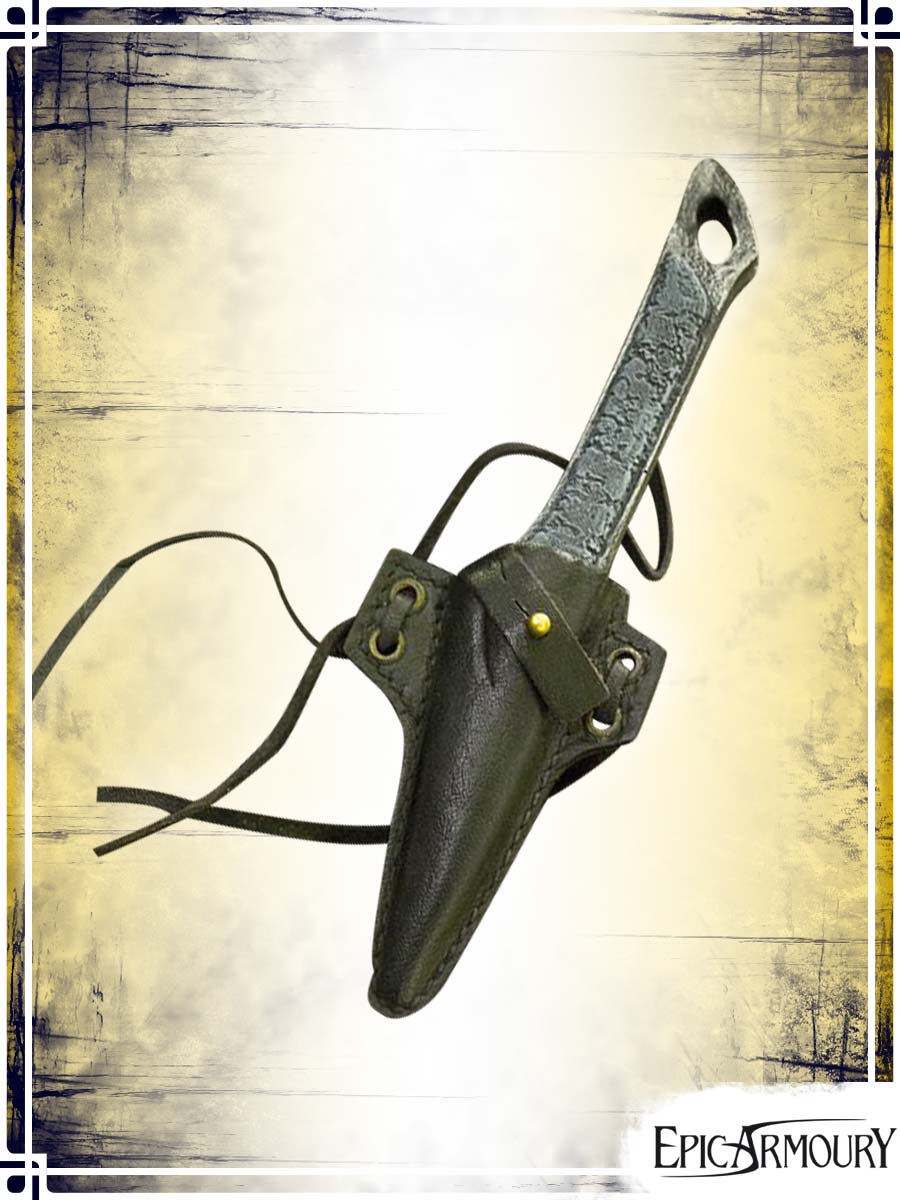 Cutthroat Knife with Holder