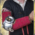 Splint Armored Arms Full Arms & Elbows Epic Armoury Red 