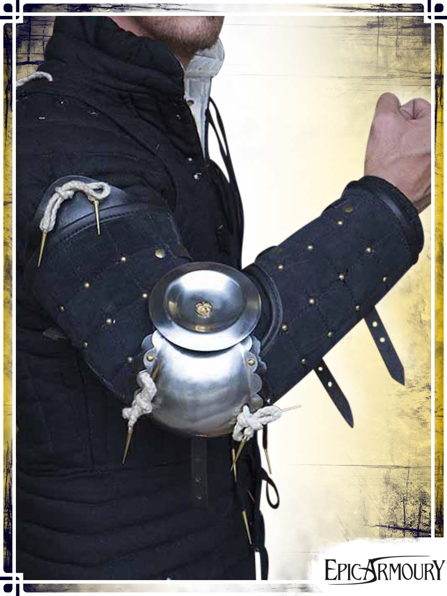 Splint Armored Arms Full Arms & Elbows Epic Armoury Black 