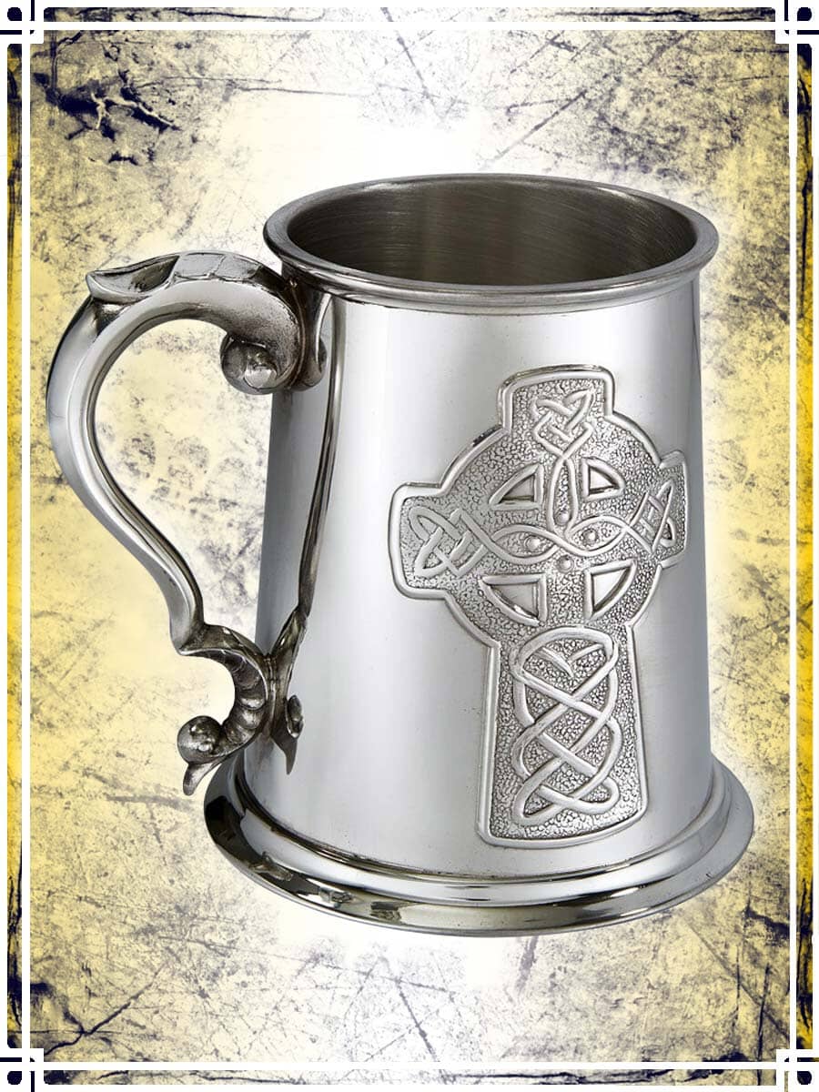 Celtic Cross Tankard (1 pint) Cutlery & Tankards Importation privée 