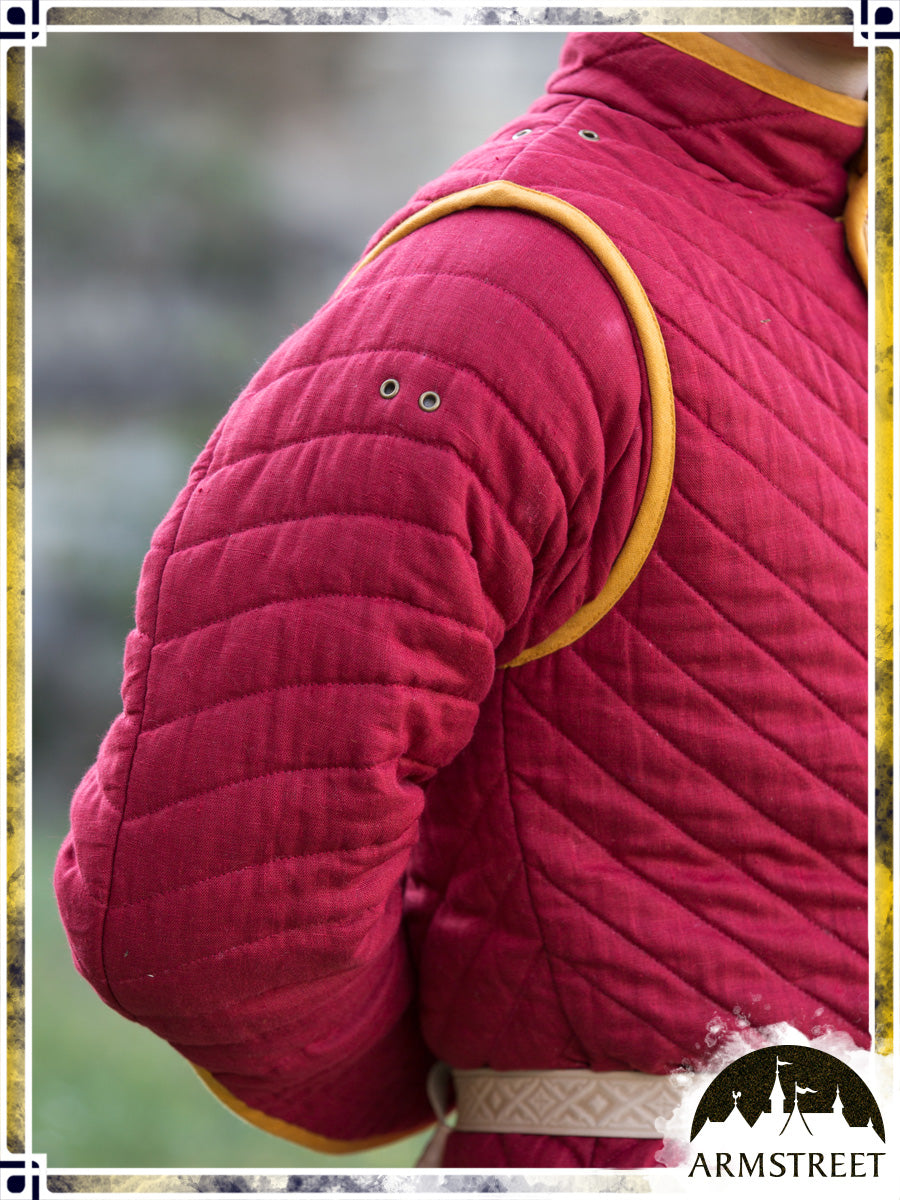 Kingmaker Gambeson Gambesons ArmStreet Red|Yellow Medium 