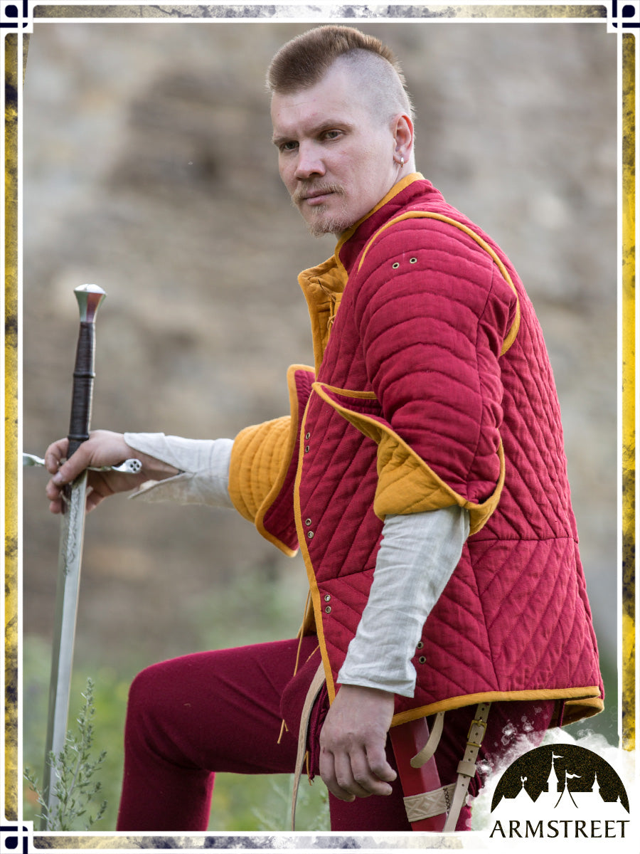 Kingmaker Gambeson Gambesons ArmStreet Red|Yellow XLarge 