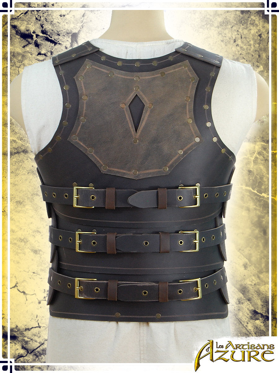 Mercenary Armor - Torso Leather Armors Les Artisans d'Azure 2XLarge Brown|Walnut 