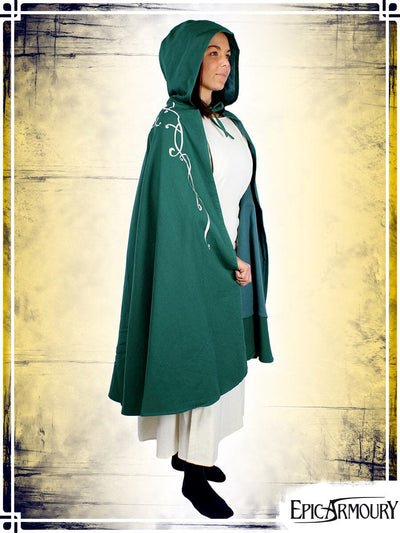 Exclusive Elven Cape Capes Epic Armoury Small Green 