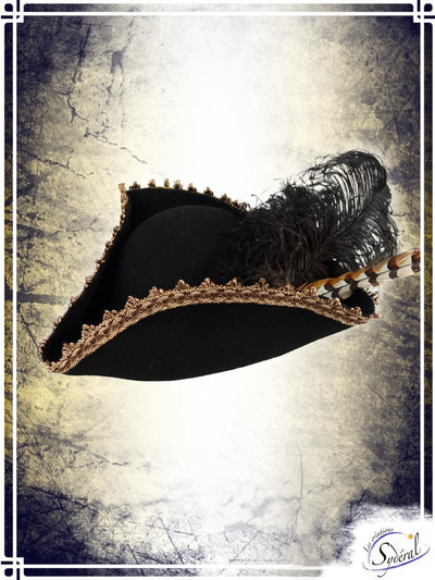 Officer's Tricorn Coifs & Hats Créations Sydéral 