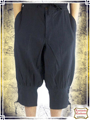 Viking Breeches Pants Leonardo Carbone Small Black 