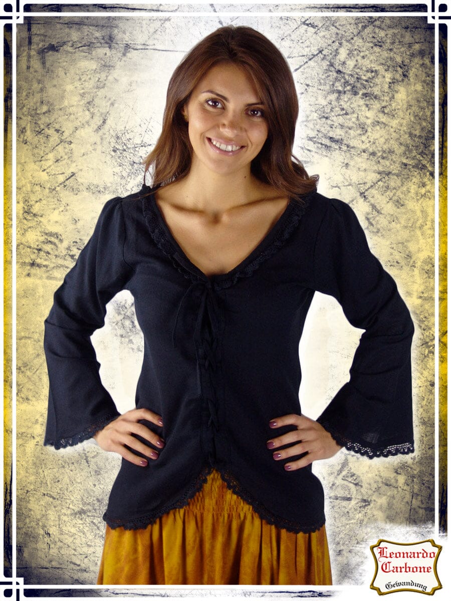 Clothide Blouse Blouses & Tunics Leonardo Carbone Small Black 