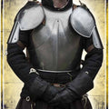Soldier Wide Pauldrons Plate Pauldrons Epic Armoury 