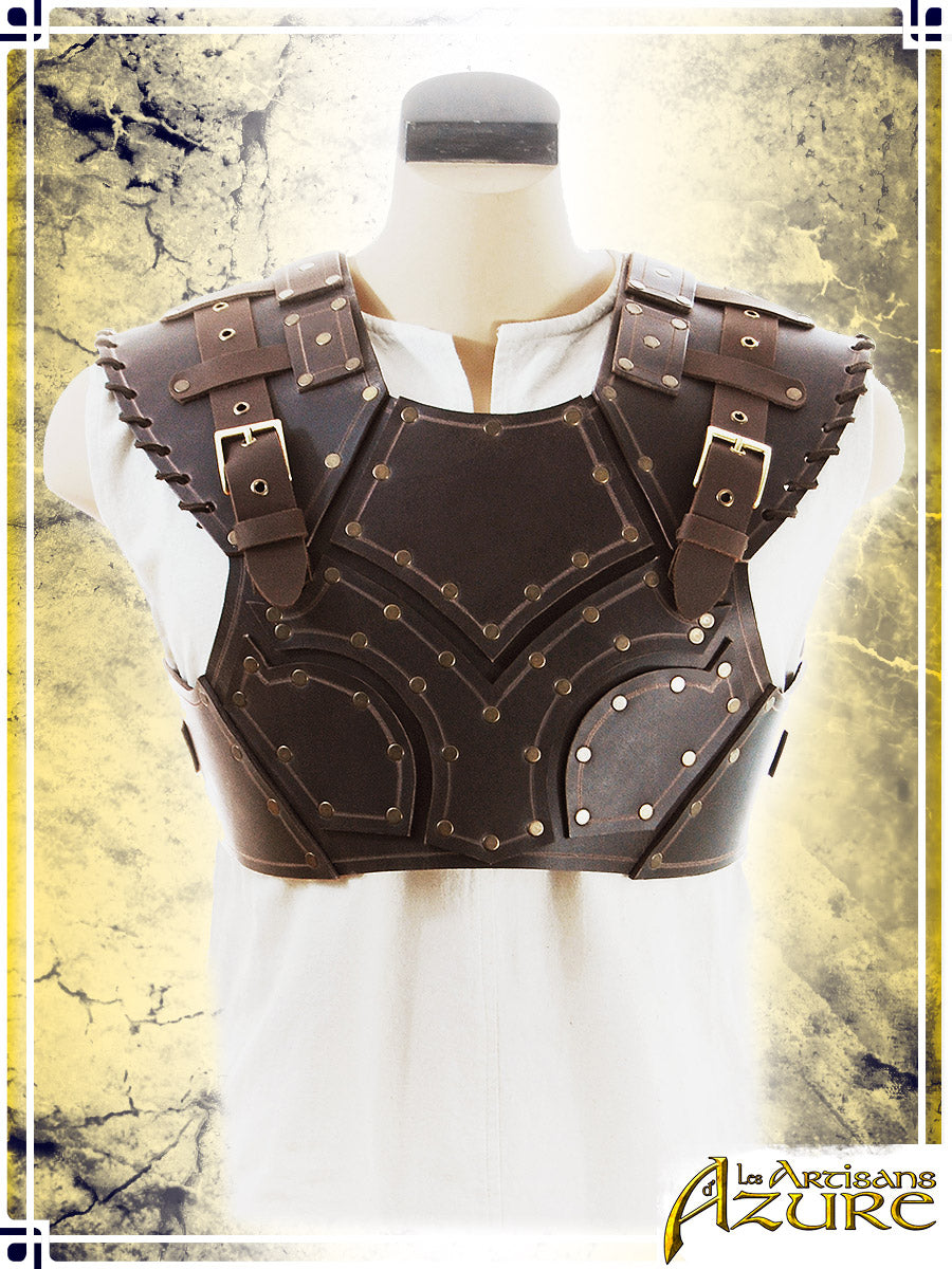 Scoundrel Armor with Hood - Torso Leather Armors Les Artisans d'Azure Large Brown 