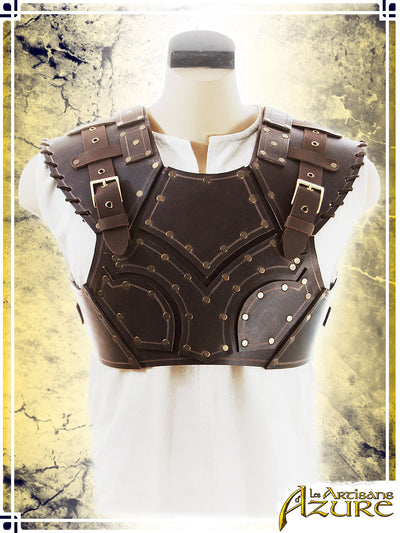 Scoundrel Armor with Hood - Torso Leather Armors Les Artisans d'Azure Large Brown 