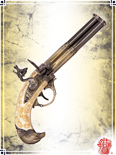 Triple Barreled Avery Pistol Pistols Denix 