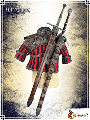 Geralt's Back Scabbard Harness - The Witcher Harness Calimacil 
