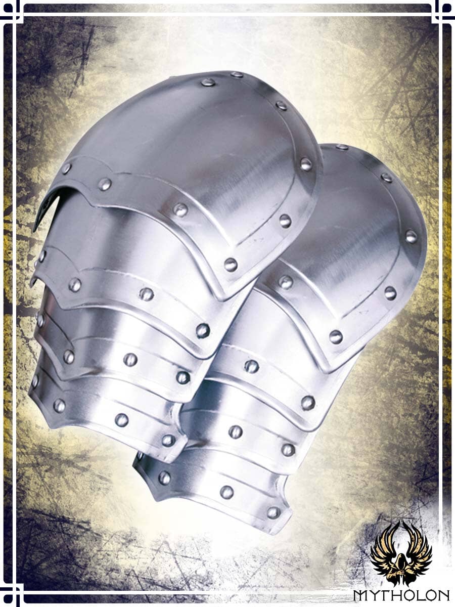 Balthasar Light Spaulders - Shiny Plate Pauldrons Mytholon 
