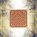 Craftool 3-D Stamp - Square Celtic Stamping Tandy Leather 