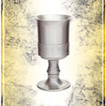 Medieval Antique Finish Pewter Goblet Cutlery & Tankards Importation privée 