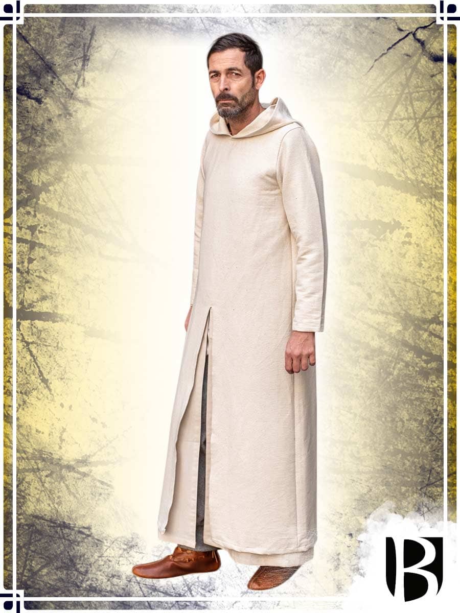 Hooded Renaud Tunic Tunics Burgschneider Natural Medium 
