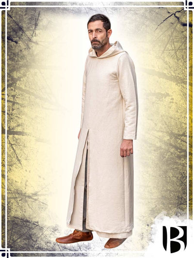 Hooded Renaud Tunic Tunics Burgschneider Natural Medium 