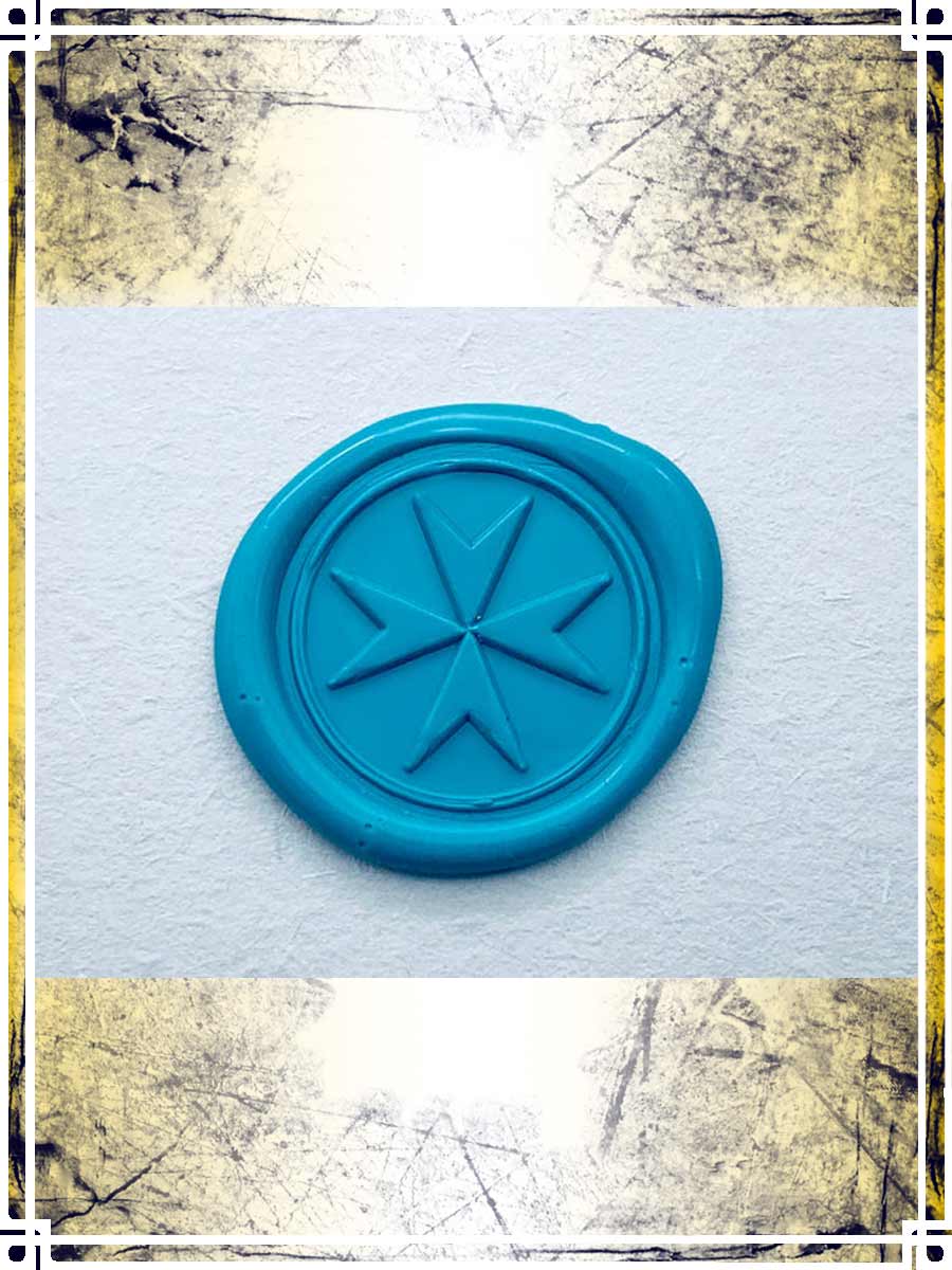Wax Seal Stamp - Malte Cross Wax Seals Importation privée 
