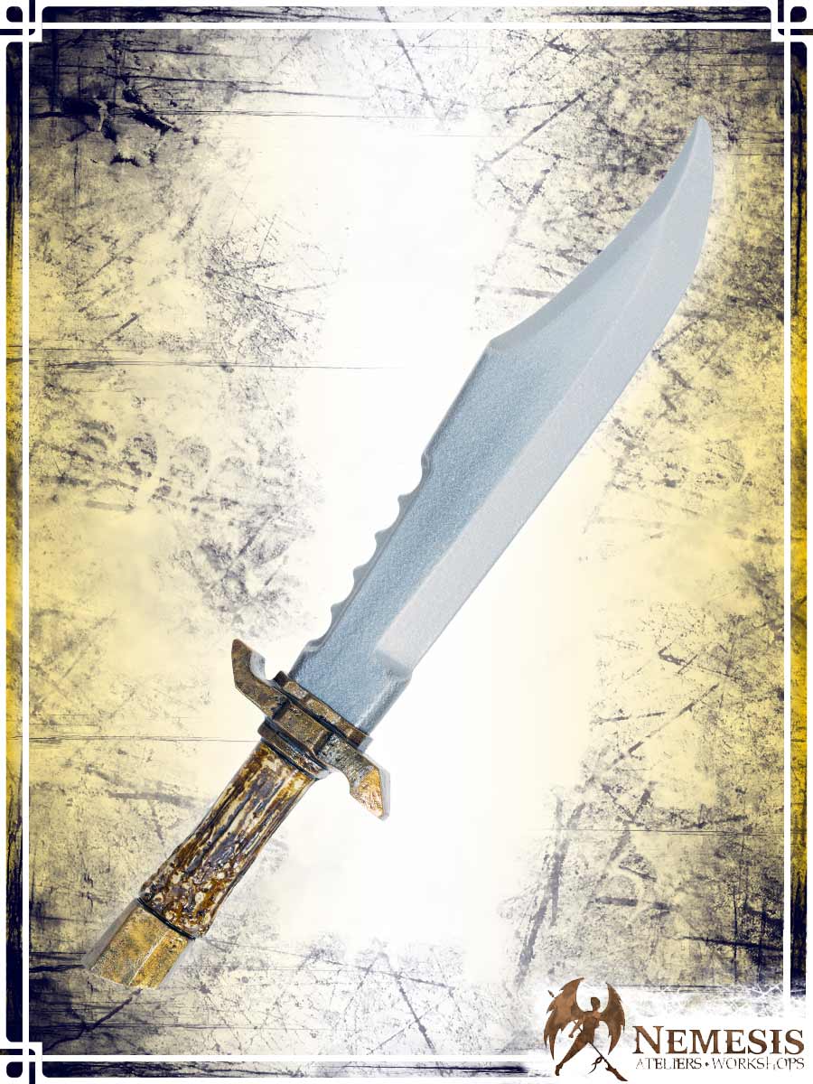 Bowie Knife Daggers Ateliers Nemesis - Athena Classic Steel 