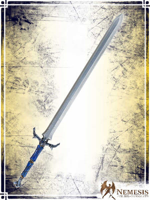 Wizard's Sword Bastard Swords Nemesis Workshops - Athena Notched Finish 