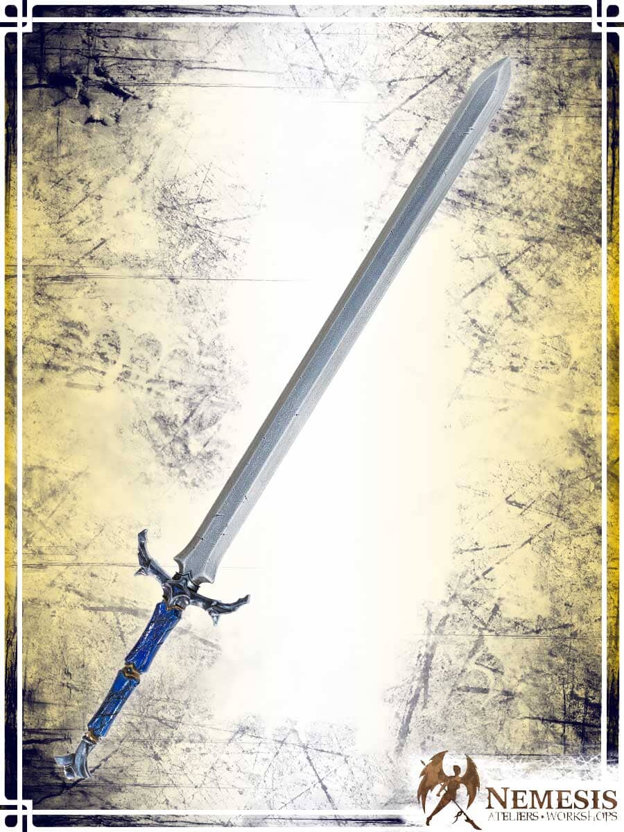 Wizard's Sword Bastard Swords Nemesis Workshops - Athena Notched Finish 