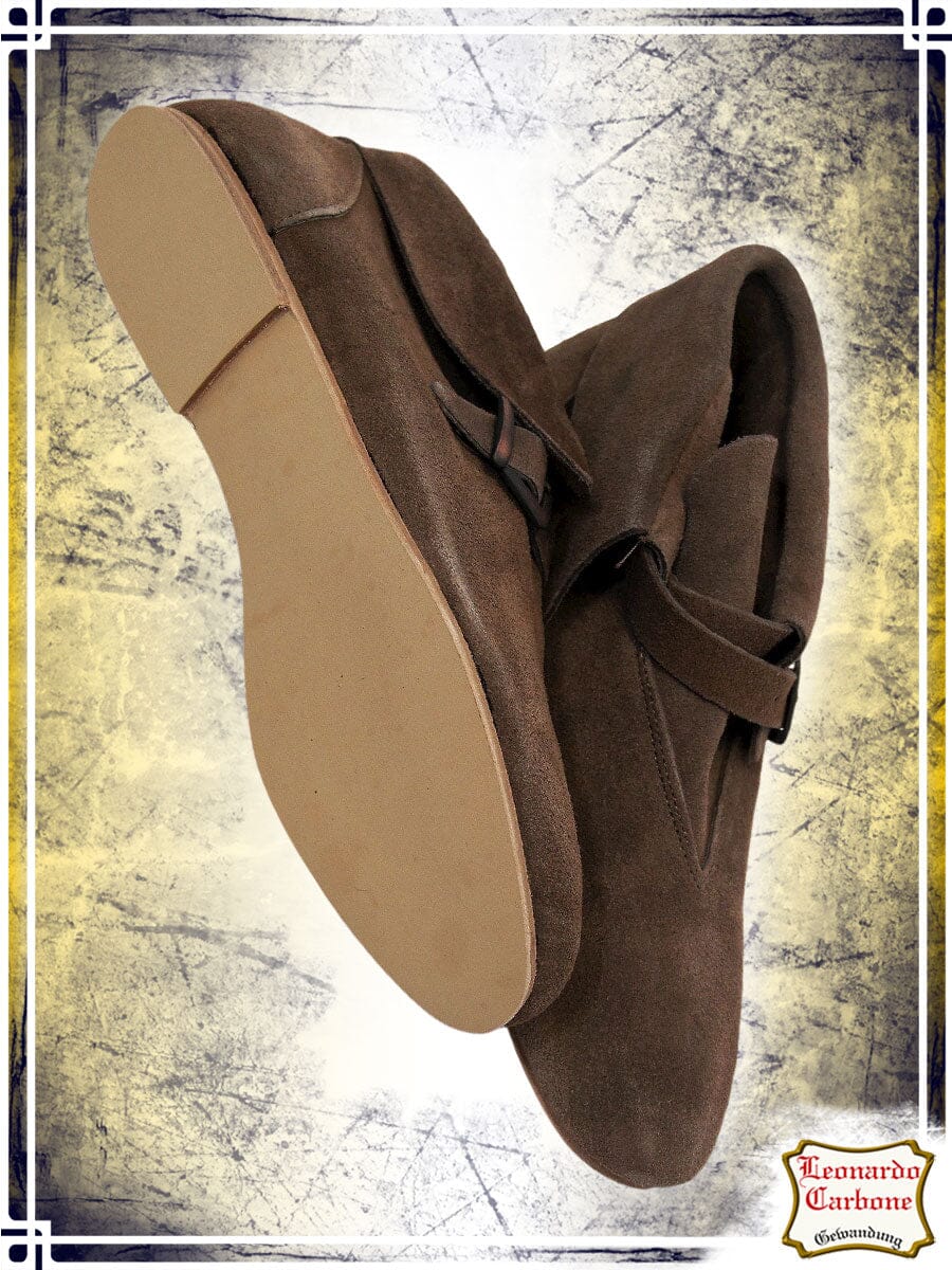 Suede Medieval Shoes Footwear Leonardo Carbone 