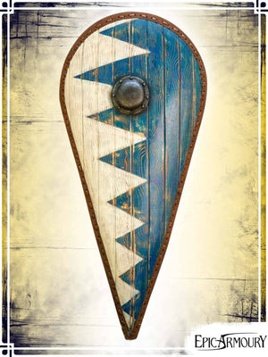 Norman Shield - Blue/White Latex Shields Epic Armoury 