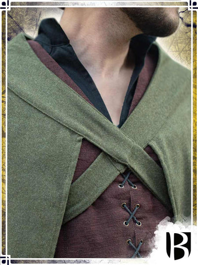 Manteau en laine Justus - Vert Olive