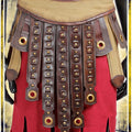 Brown leather roman belt War Skirts Epic Armoury 