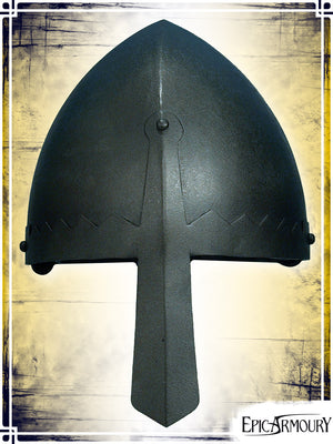 Norman Nasal Helmet Plate Helmets Epic Armoury Medium Black 
