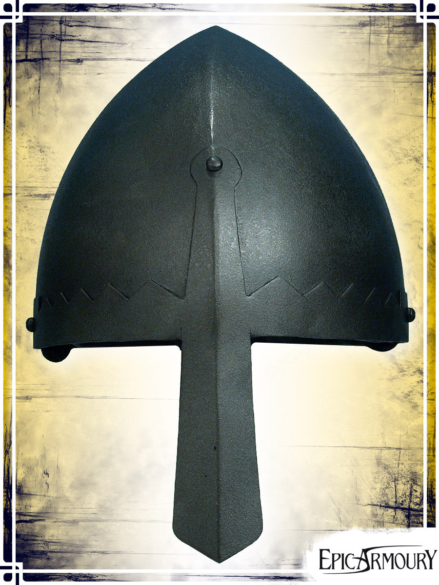 Norman Nasal Helmet Plate Helmets Epic Armoury Medium Black 