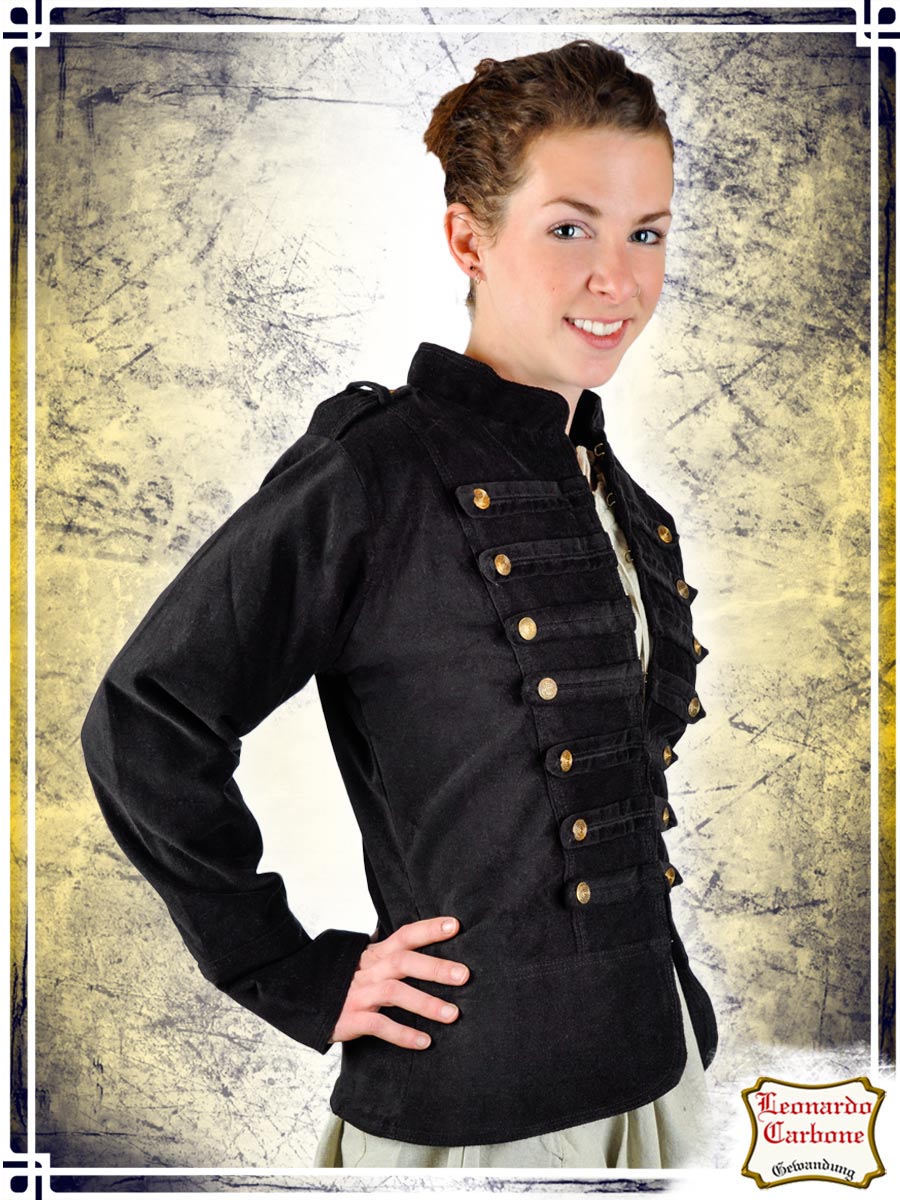 Emilia Uniform Surcots & Vests Leonardo Carbone Small Black 