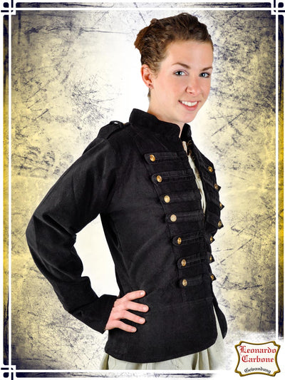 Emilia Uniform Surcots & Vests Leonardo Carbone Small Black 