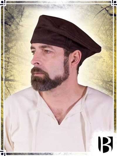 Wool Beret Harald Coifs & Hats Burgschneider Large Brown 