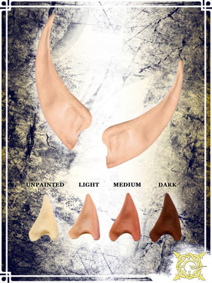 Royal Elf Ears – Unpainted Prosthesis & Ears Aradani Studios 
