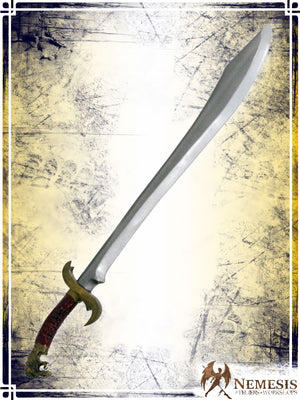 Dragon Scimitar Swords (Web) Nemesis Workshops - Artisan Medium Classic Brass 
