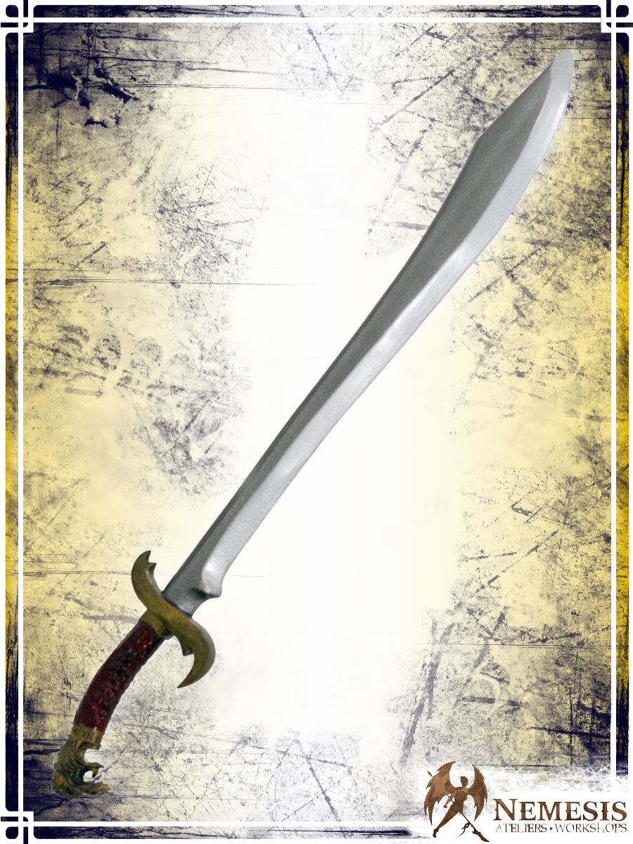 Dragon Scimitar Swords (Web) Nemesis Workshops - Artisan Medium Classic Brass 