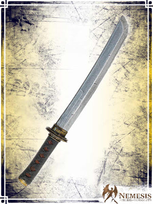 Japanese Tanto Daggers Ateliers Nemesis - Athena Notched Finish 