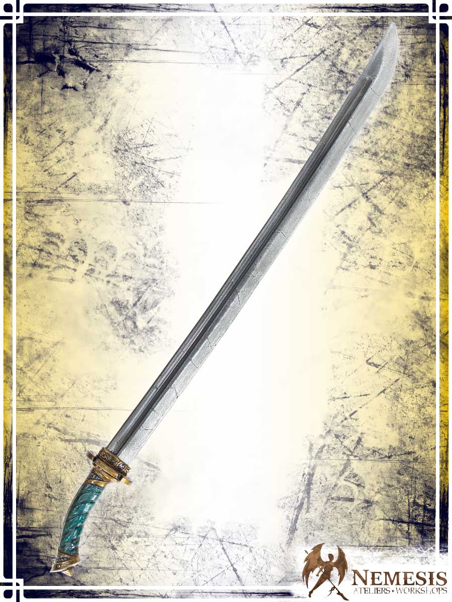 Strategist's Dao Long Swords Nemesis Workshops - Athena Notched Finish 